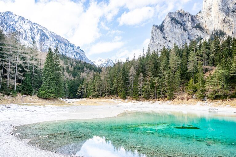 Green Lake in Tragöß, Austria