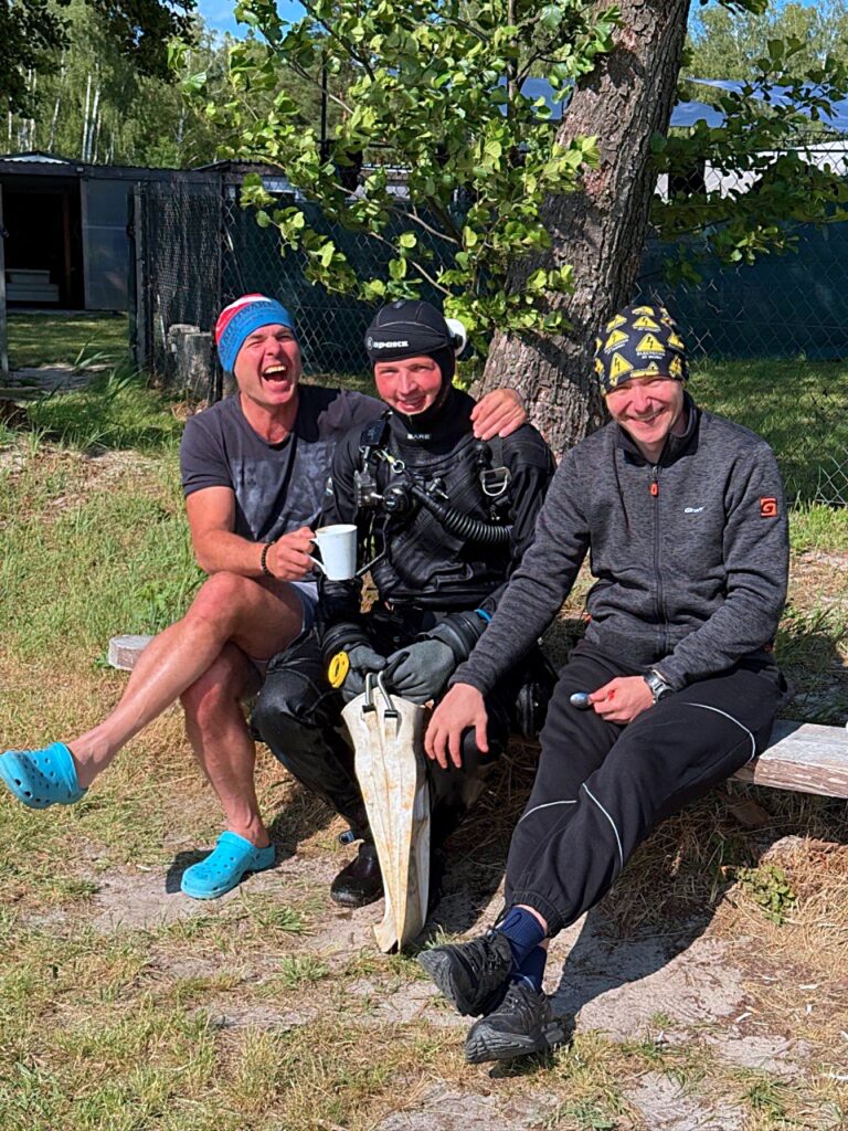 noc świętojańska jezioro Piaseczno | Noc Świętojańska nad jeziorem Piaseczno – nurkowanie i wyzwanie